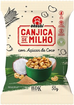 Canjica de Milho com Açúcar de Coco Okoshi 50g