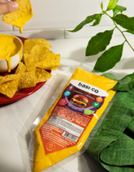 Cheddar Cremoso vegetal Bisnaga Basico 200g refrig.