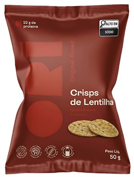 Crisps de Lentilha Orí Based 50g