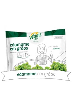 Edamame Em Grãos Veggie 300g refrig.
