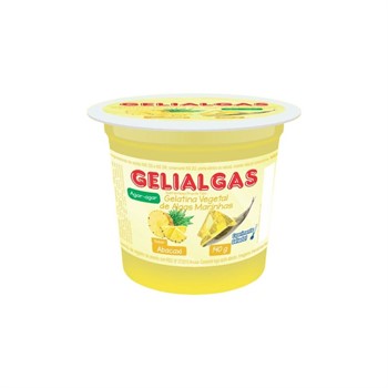 Gelatina Vegetal Pronta Sabor Abacaxi 140g