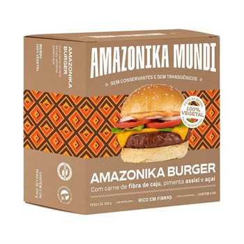 Hamburguer Vegetal Amazonika Burger 230g refrig.
