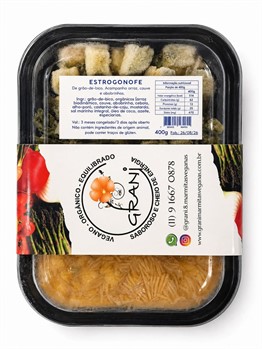 Marmita Vegana Estrogonofe Grani 400g refrig.