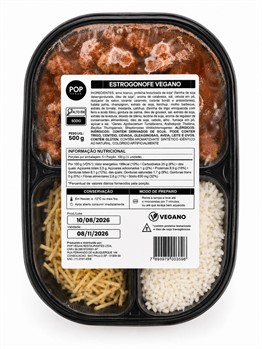 Marmita Vegana Estrogonofe Pop 500g
