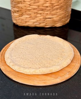 Massa de Pizza Sem Glúten Amada Fornada 170g refrig.