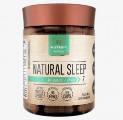 Melatonina Natural Sleep 60 Capsulas Nutrify 49g