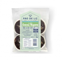 Muffin Cacau Vegano e Sem Gluten Pão De Liz 160g refrig.