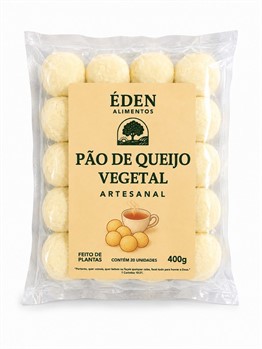 Pão de Queijo Vegano Éden 400g refrig.