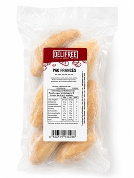 Pão Francês Delifree Sem Glúten 300g refrig.