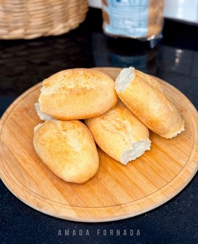Pão Francês Sem Glúten Amada Fornada 415g refrig.