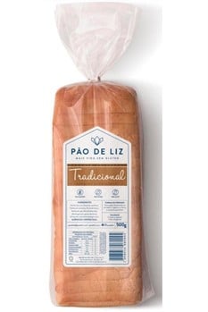 Pão Sem Glúten Tradicional Pão De Liz 500g refrig.