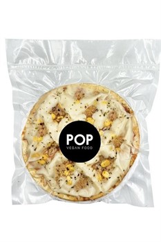 Pizza Vegana De Frango C/ Catupiry Pop Vegan 220g refrig.