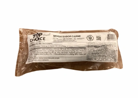 Carne Moída Vegetal Top Choice 250g refrig.
