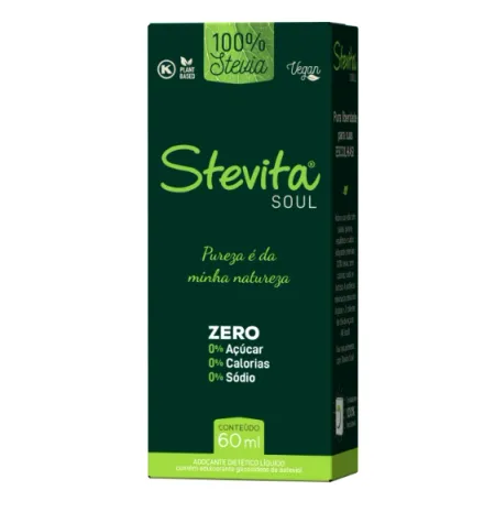 Adoçante Soul Líquido Stevita 60ml