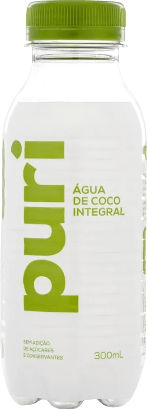 Água de Coco Integral Puri 300ml refrig.