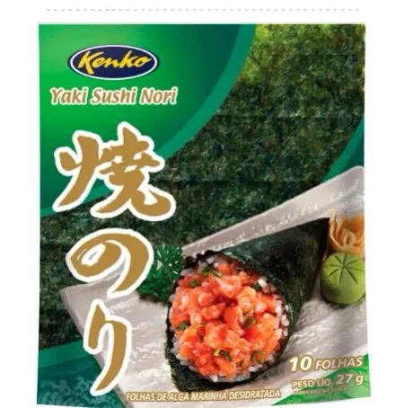 Alga Marinha Yaki Sushi Nori Sakura 27g : ALIMENTOS / BEBIDAS