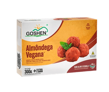 Almondega de Soja Goshen 300g refrig.
