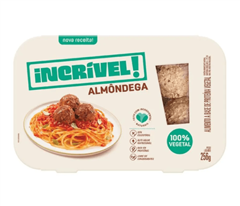 Almondegas Vegetal Incrivel 256g refrig.