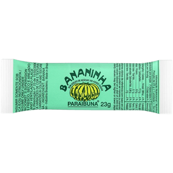 Bananinha Sem Adição de Açúcar Paraibuna 23g