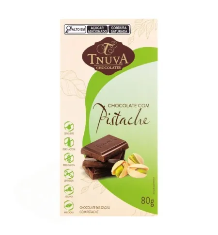 Barra Chocolate com Pistache Tnuva 80g