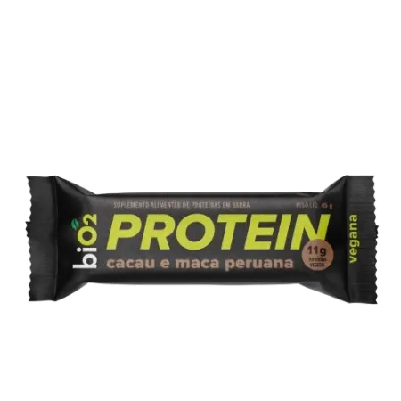 Barra Protein Cacau e Maca Peruana Bio2 45g