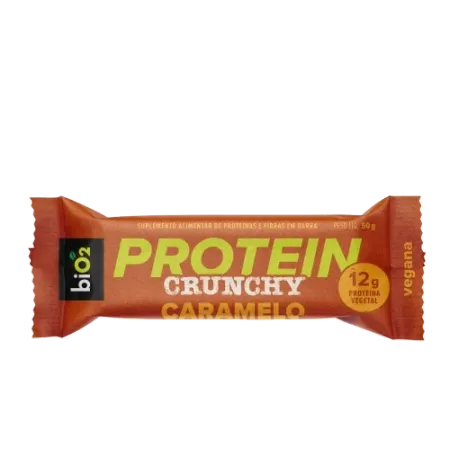 Barra Protein Crunchy Caramelo Bio2 50g