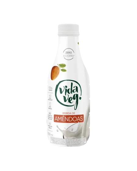 Bebida Vegetal de Amêndoas Vida Veg 700ml