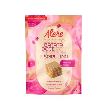 Biscoito De Gergelim E Spirulina Alere 50g