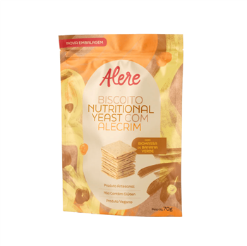 Biscoito Nutricional Yeast E Alecrim Alere  70g