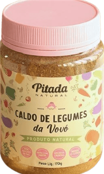 Caldo de Legumes da Vovó Pitada Natural 170g