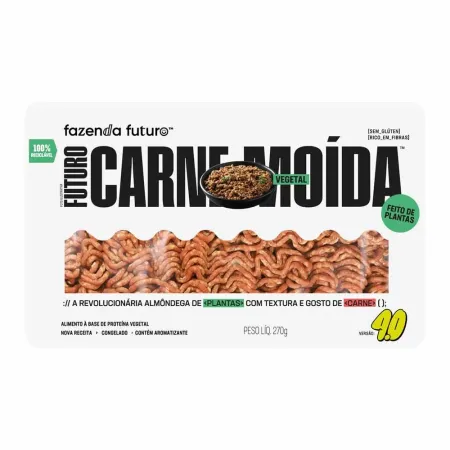 Carne Moida Vegetal Fazenfa Futuro 270g  refrig.