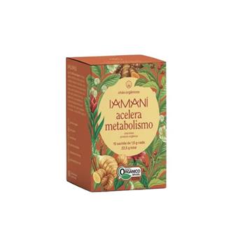 Cha Organico Acelera Metabolismo Iamani 22g