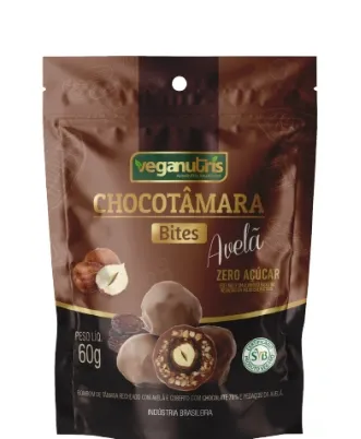 Chocotamara Bites Avelã Veganutris 60g