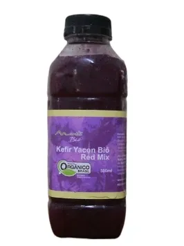 Concentrado Yacon Kefir Red Mix Orgânico Manti Bio 300ml