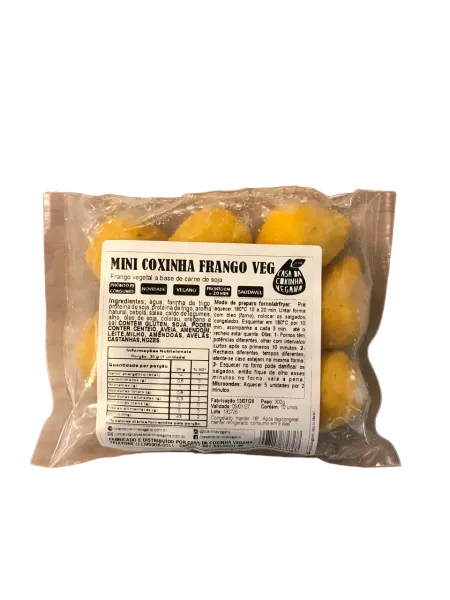 Coxinha de Frango Veg A Casa da Coxinha 300g refrig.