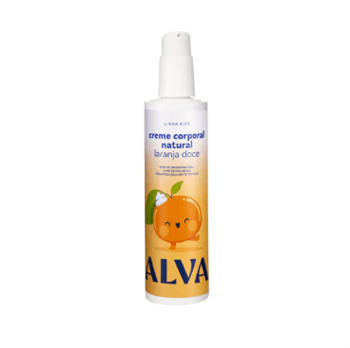 Creme Corporal Infantil Laranja Doce e Baunilha Alva 250ml