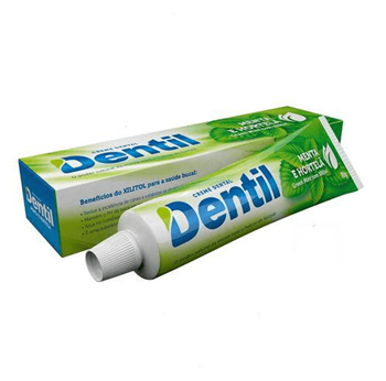 Creme Dental Menta com Fluor Dentil 90g