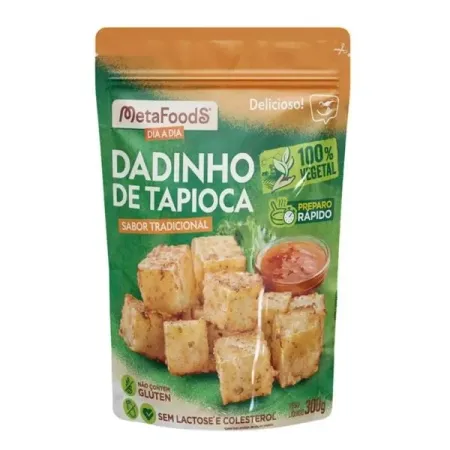 Dadinho De Tapioca Vegano MetaFoods 300g refrig.