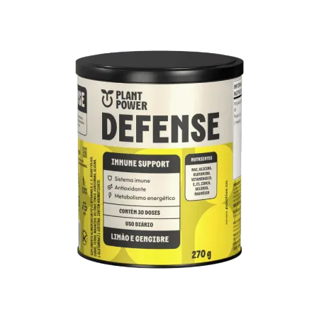 Defense Limão com Gengibre Plant Power 270g : SUPLEMENTOS - Outros