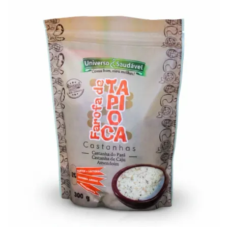 Farofa de Tapioca com Castanhas Amazon Flavors 300g