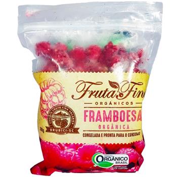 Framboesa Orgânica Congelada Fruta Fina 300g