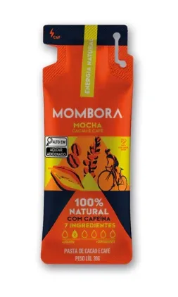 Gel de Carboidrato Cacau Mocha Sachê Mombora 30g