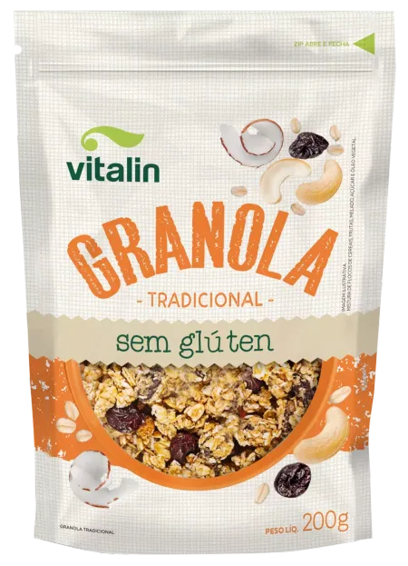 Granola Tradicional Vitalin 200g