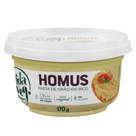 Homus Pasta De Grão De Bico Vida Veg 170g refrig.