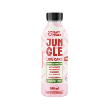 Jungle Isotônico Natural Low Carb Sabor Melancia e Limão 500ml