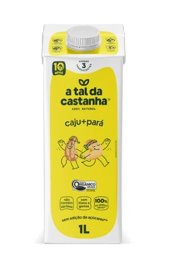 Leite Caju e Para A Tal Da Castanha 1L