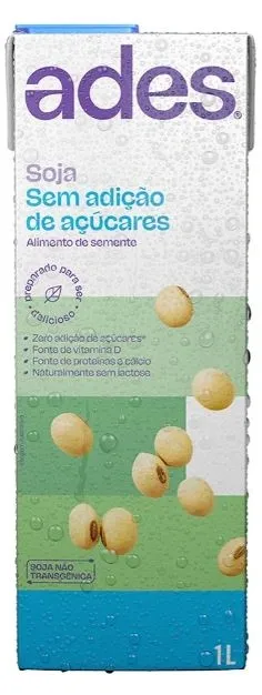 Leite de Soja Original Zero Ades 1L