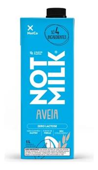 Leite Vegetal Aveia Notmilk 1L
