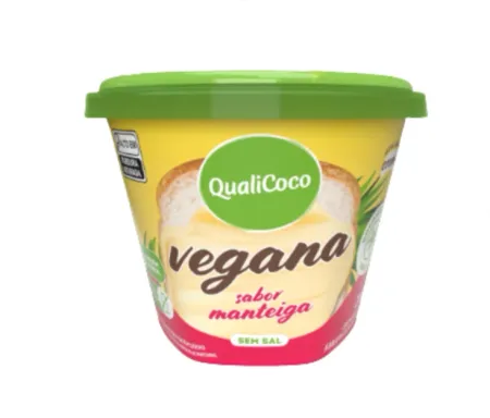 Manteiga de Coco sabor Manteiga s/ Sal Qualicoco 200g
