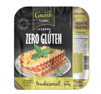 Massa Caseira Lasanha Tradicional Casarão 300g
